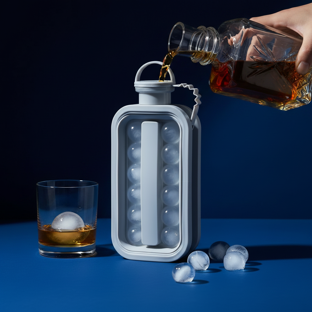 Navy whiskey pour